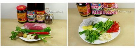 福禄招财拌牛肉原料