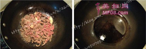 萝卜丝炒牛肉步骤3-4