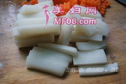 芹菜炒年糕步骤5