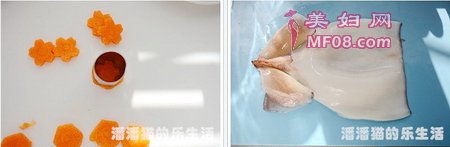 西蓝鱿鱼花步骤3-4