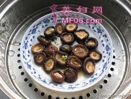 鲜虾百花酿冬菇步骤4