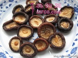 鲜虾百花酿冬菇步骤2