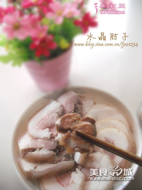 水晶肘子的做法