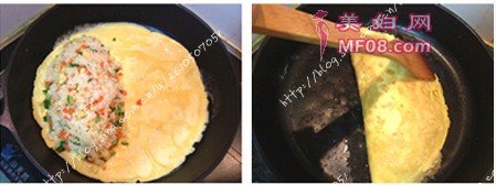 咖喱蛋包饭步骤9-10