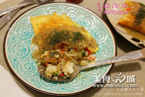 咖喱蛋包饭的做法
