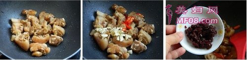 香辣红烧猪手步骤4-6