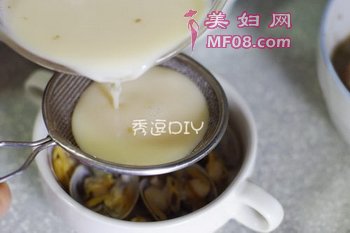花蛤蒸蛋步骤3
