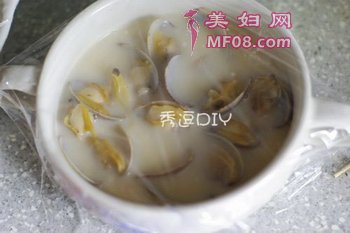 花蛤蒸蛋步骤4-5
