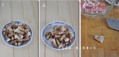 手撕香菇根步骤1-3