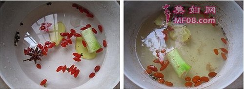 枸杞芝麻虾步骤2