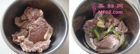 蒜泥牛肉步骤2
