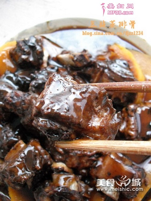 豆豉蒸排骨