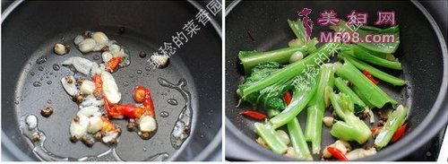 清炒芥菜