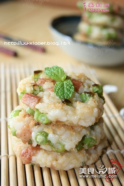 香煎饭饼的做法