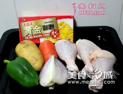 咖喱鸡腿