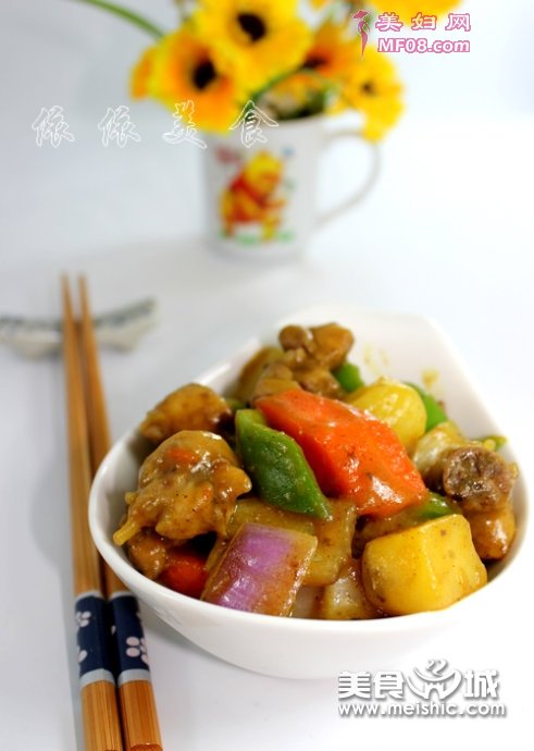 咖喱鸡腿的做法