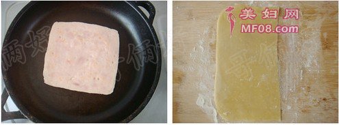 火腿土豆千层卷