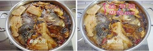 鱼头肥肉泡大饼
