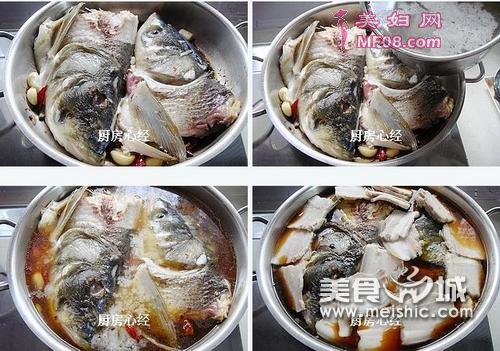 鱼头肥肉泡大饼