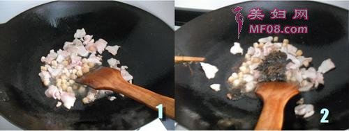 橄榄菜竹筒饭