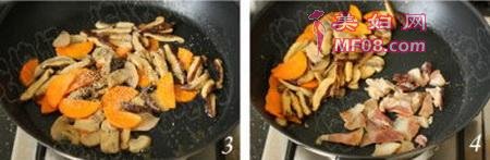 火腿菌菇焗饭如何做