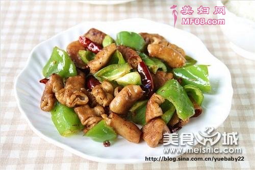 干煸脆皮肥肠的做法