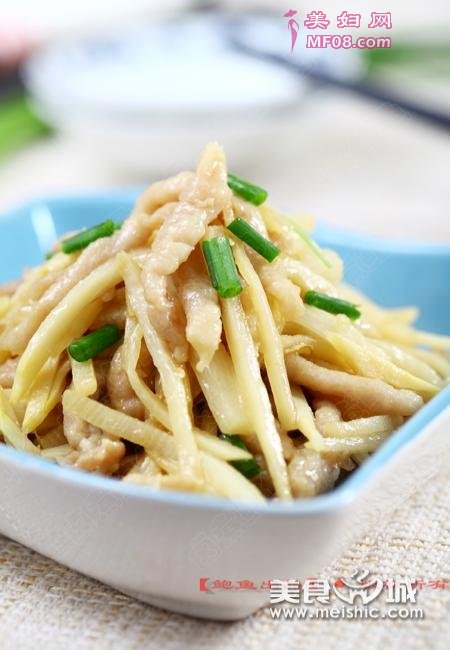 冬笋肉丝