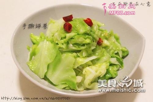 手撕球菜