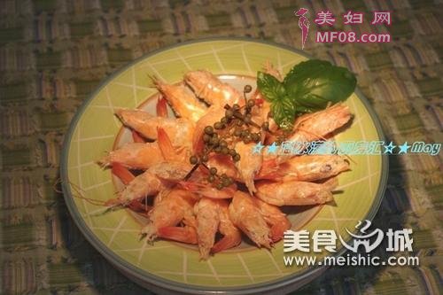 鲜椒盐水虾