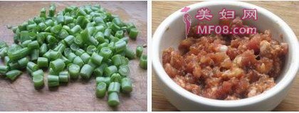 榄菜肉末四季豆的做法