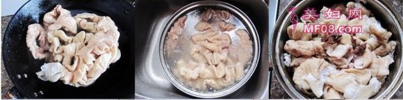 粉蒸肥肠的做法