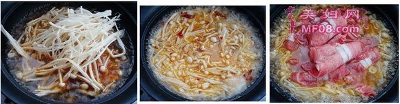 肥牛金针菇怎么做