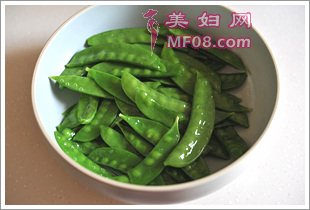 蚝汁口蘑荷兰豆