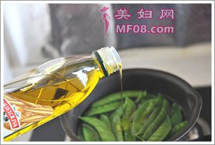蚝汁口蘑荷兰豆