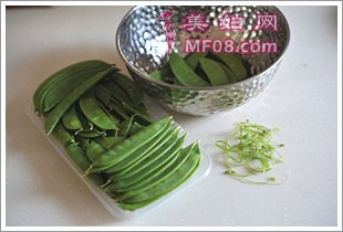 蚝汁口蘑荷兰豆