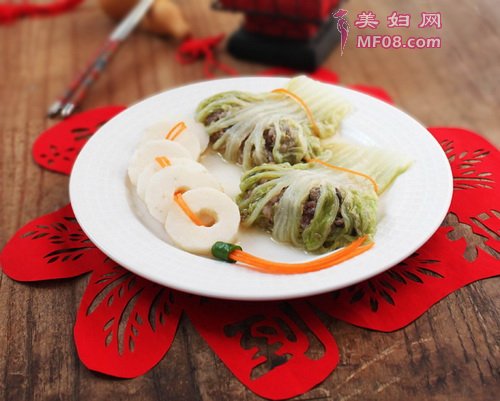 佛手白菜