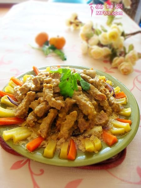 咖喱牛肉怎么做