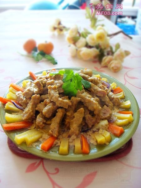 咖喱牛肉怎么做