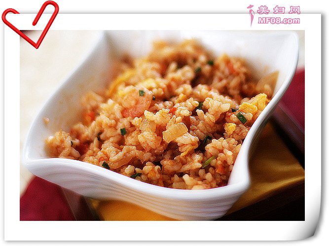 番茄虾仁炒饭