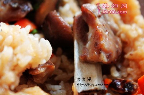 排骨蒸饭