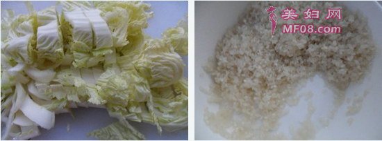骨汤白菜大米饭