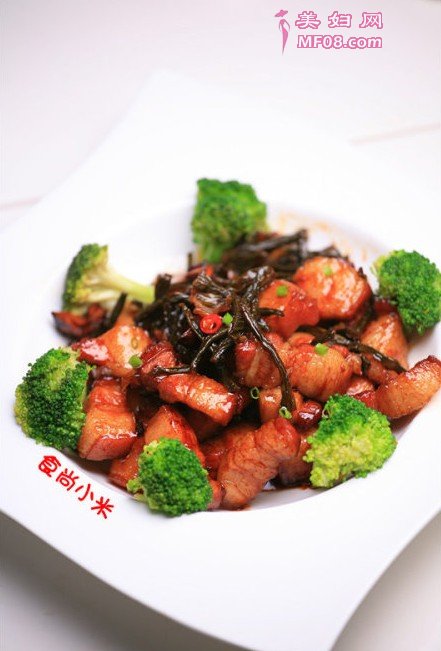 干豇豆红烧肉