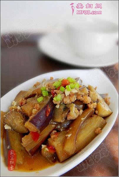 肉末烧茄子做法2