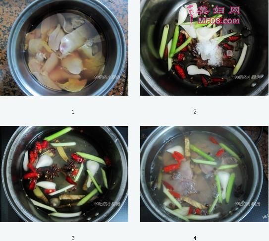 盐水鸭肝步骤1-4