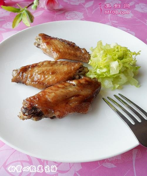 红酒黑椒微波烤鸡翅