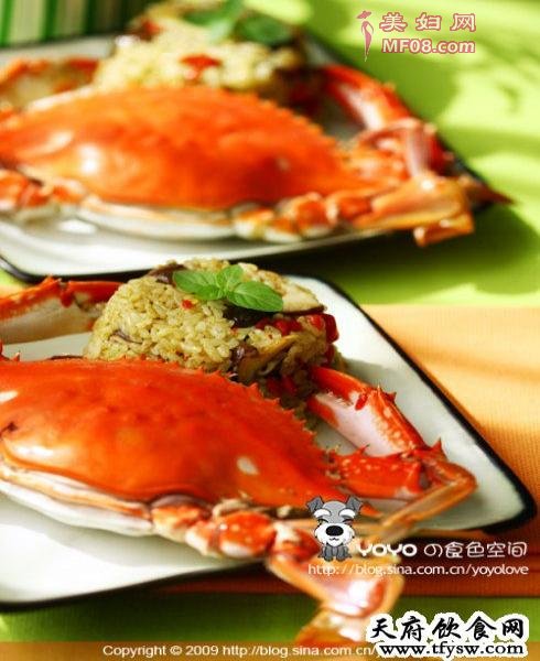 飞蟹咖喱饭的做法
