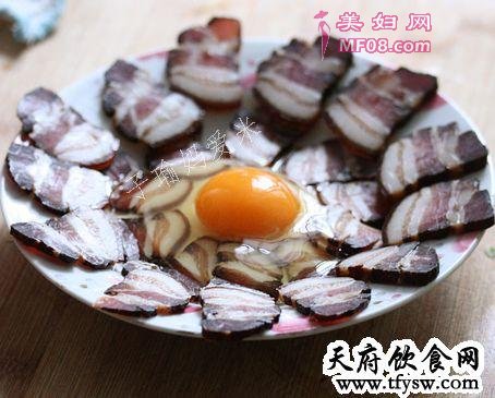 酱肉蒸蛋