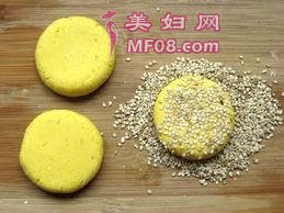 芝麻南瓜饼