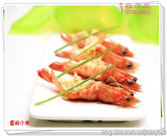 蒜蓉开边虾