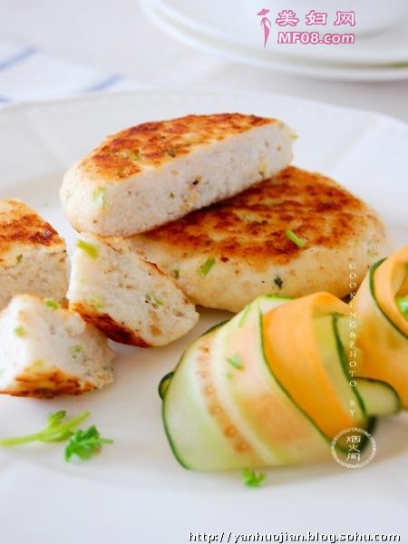 香煎鱼肉饼1
